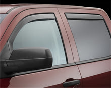 Load image into Gallery viewer, WeatherTech 14+ Chevrolet Silverado 1500 Front and Rear Side Window Deflectors - Dark Smoke