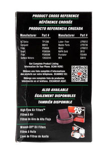 K&N Cellulose Media Fuel Filter 3.5in OD x 6.281in L