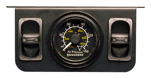Firestone Electric Dual Pressure Gauge Dual - Black Plastic (WR17602577)