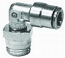 Load image into Gallery viewer, Firestone Male 1/4in. NPT To 1/4in. PTC Swivel 90 Degree Elbow Air Fitting (WR17603101)
