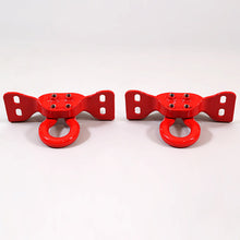 Load image into Gallery viewer, Ford Racing 17-22 Super Duty Tow Hooks - Red (Pair)