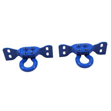Load image into Gallery viewer, Ford Racing 17-22 Super Duty Tow Hooks - Blue (Pair)