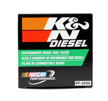 Load image into Gallery viewer, K&amp;N Cellulose Media Fuel Filter 3.5in OD x 6.281in L