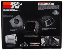 Load image into Gallery viewer, K&amp;N Street Metal Intake System for 08-16 Harley Davidson Touring Models - Shaker Black