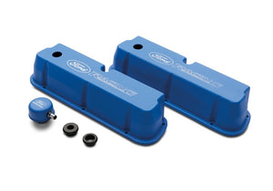 Ford Racing Blue Satin Valve Covers