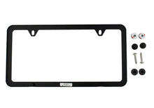 Load image into Gallery viewer, Ford Racing Ford Performance Slim License Plate Frame - Black Stainless Steel