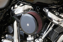 Load image into Gallery viewer, K&amp;N 17-18 Harley Davidson Road Glide Hammer Black Street Metal Intake System