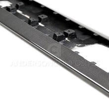 Load image into Gallery viewer, Anderson Composites 2020 Ford Mustang Shelby GT500 Carbon Fiber Rocker Panel Splitters