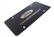 Load image into Gallery viewer, Ford Racing Black Stainless Steel Marque Plate