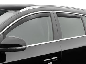 WeatherTech 11-15 Volvo V60 Front and Rear Side Window Deflectors - Dark Smoke